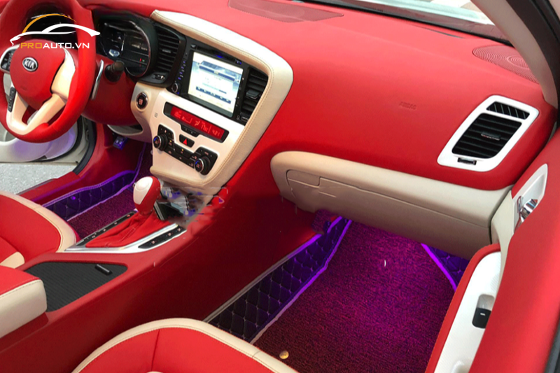 Bọc da taplo xe Kia Optima