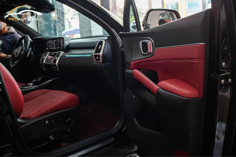 Bọc da taplo xe Kia Sorento