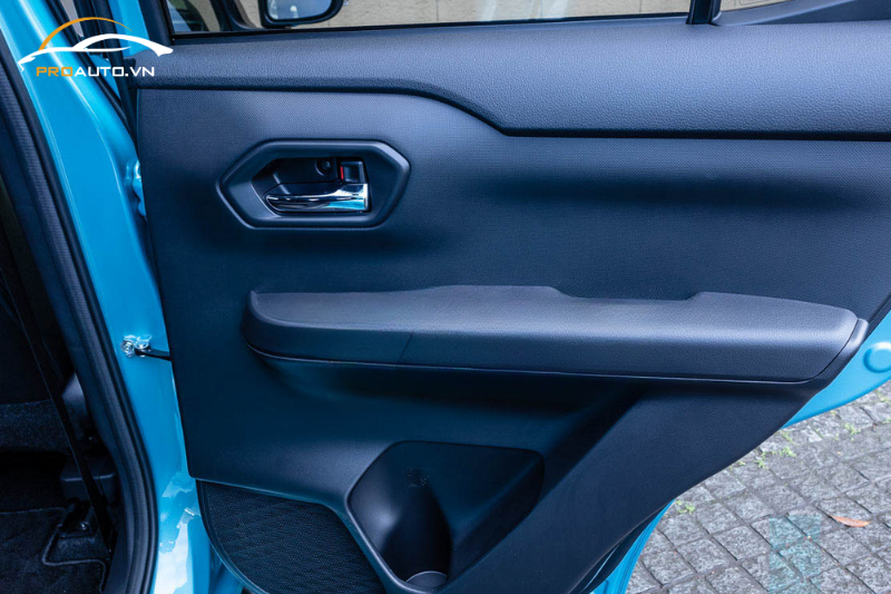 Bọc da tappi cửa xe Toyota Wigo