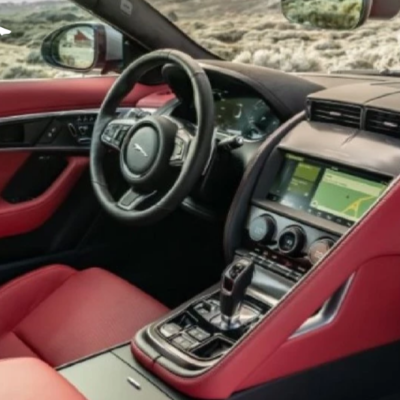 Bọc da thân con ngựa xe Jaguar F-Type