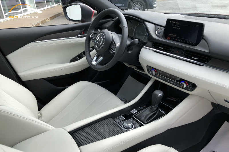 Bọc da thân con ngựa xe Mazda 6