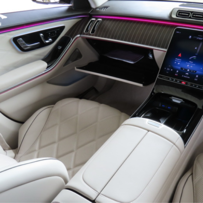 Bọc da thân con ngựa xe Mercedes Maybach