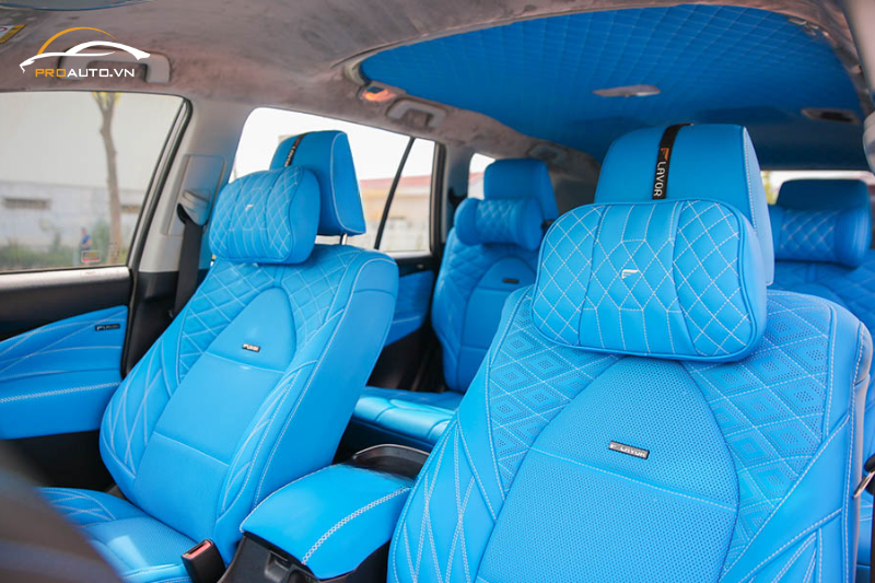 Bọc da thân con ngựa xe Toyota Innova