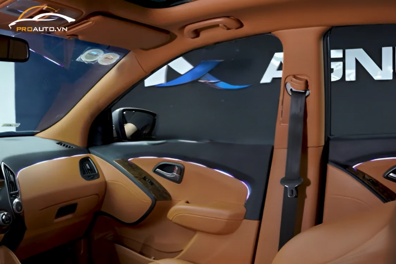 Bọc da trần xe Hyundai Tucson