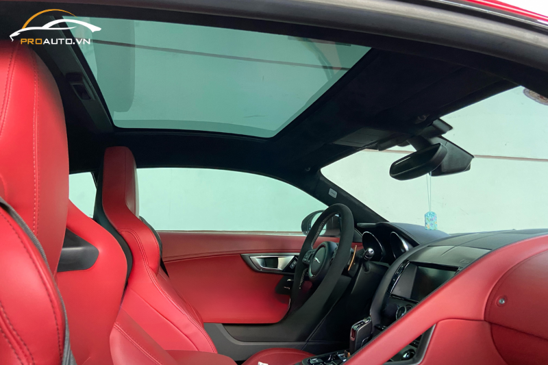 Bọc da trần xe Jaguar F-Type