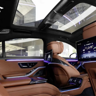 Bọc da trần xe Mercedes S-Class Long