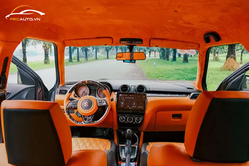 Bọc da trần xe Suzuki Swift