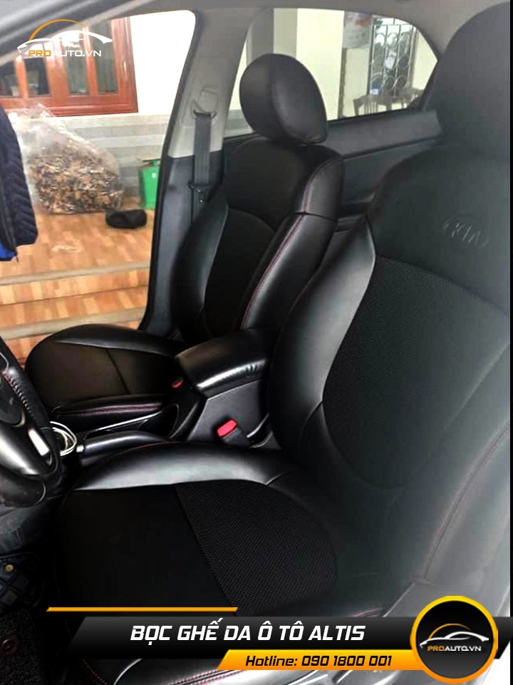 Bọc ghế da ô tô Altis đẹp
