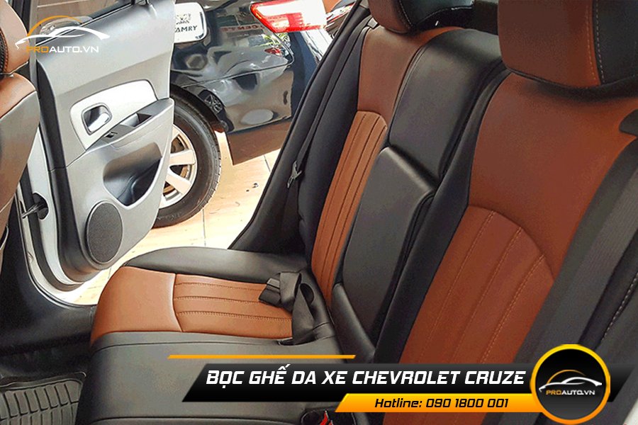 Cách bọc ghế da xe ô tô Cruze