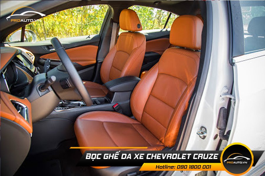 Cách bảo dưỡng ghế da xe hơi Cruze