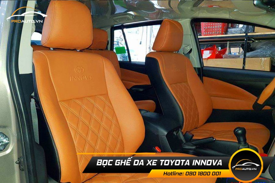 Cách bảo dưỡng ghế da xe hơi Innova