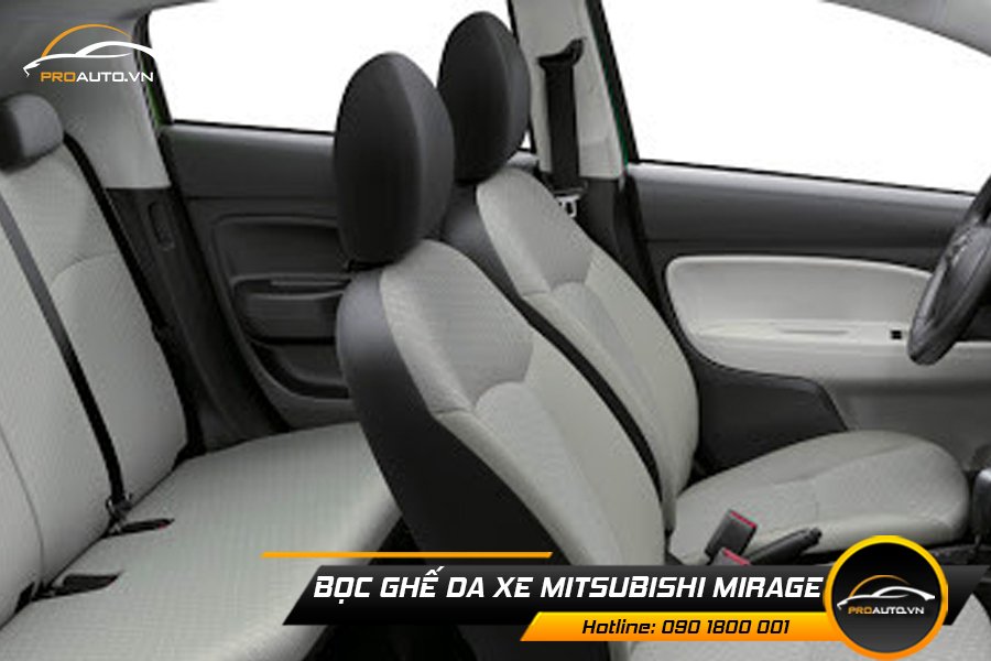 Cách bọc ghế da xe ô tô Mirage