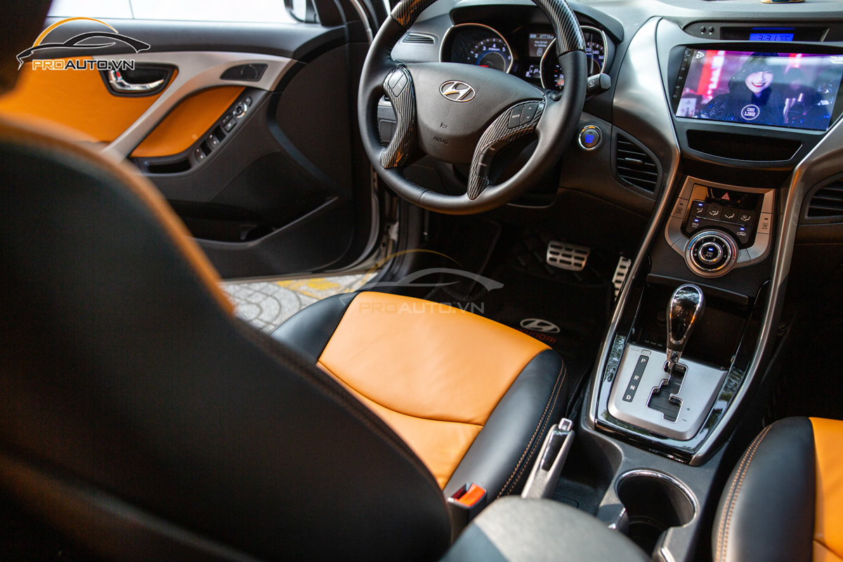 Quy trình bọc ghế da xe Elantra tại Proauto.vn
