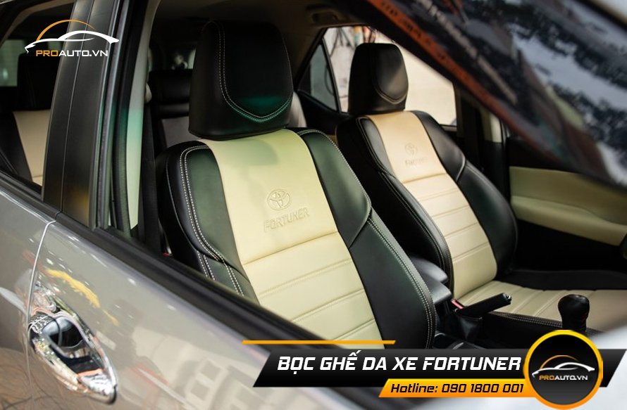 Bọc ghế da xe Fortuner