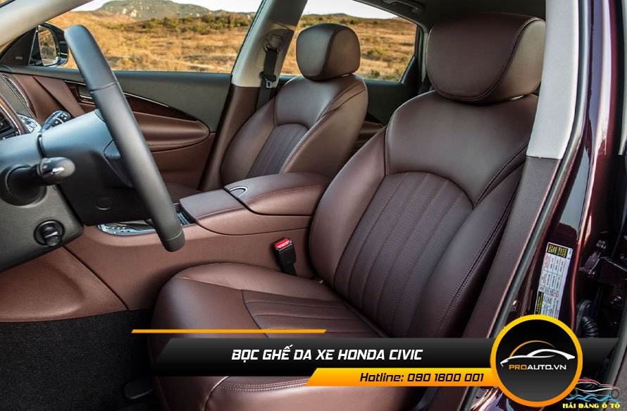 Bọc ghế da xe Honda Civic