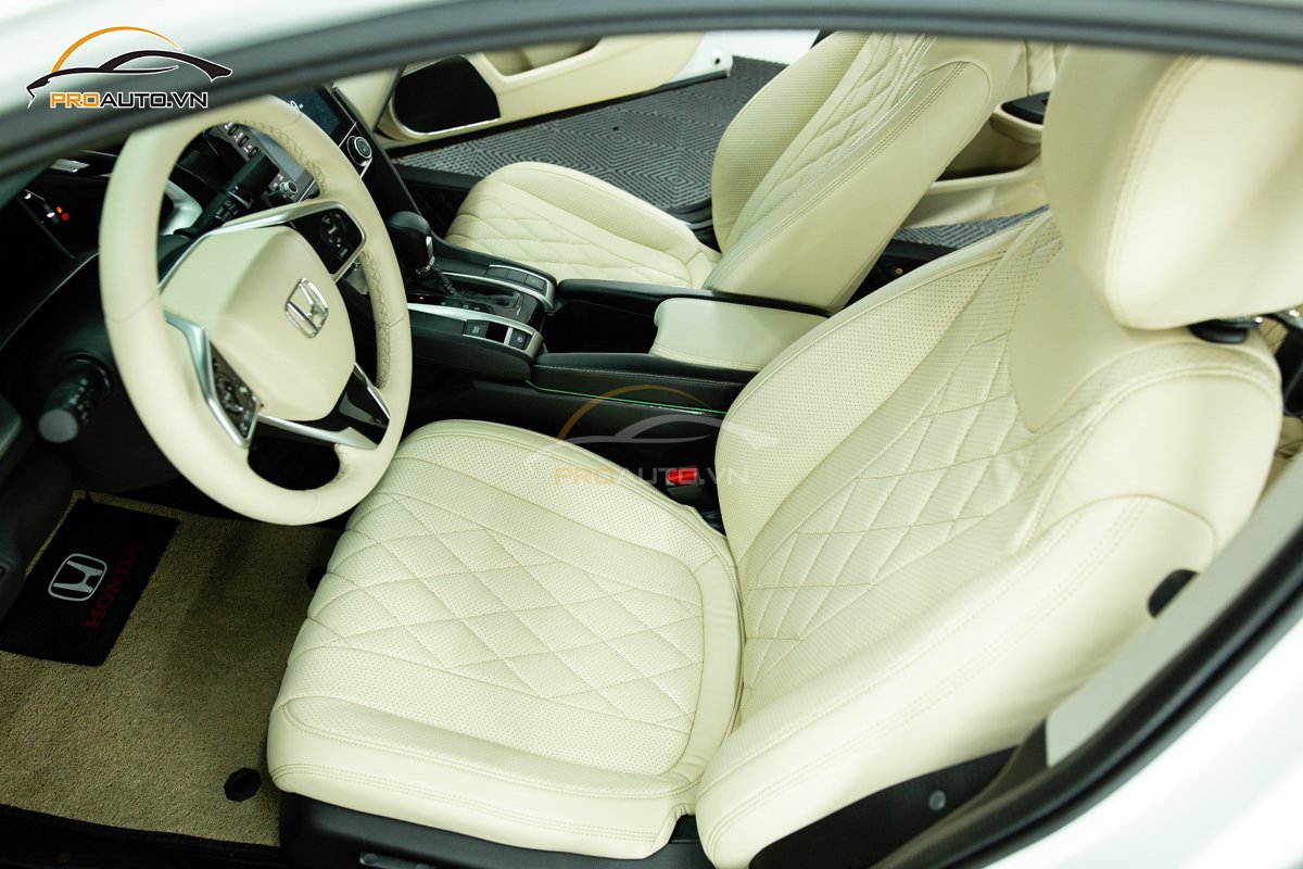Chọn màu sắc bọc ghế da xe hơi Honda Civic
