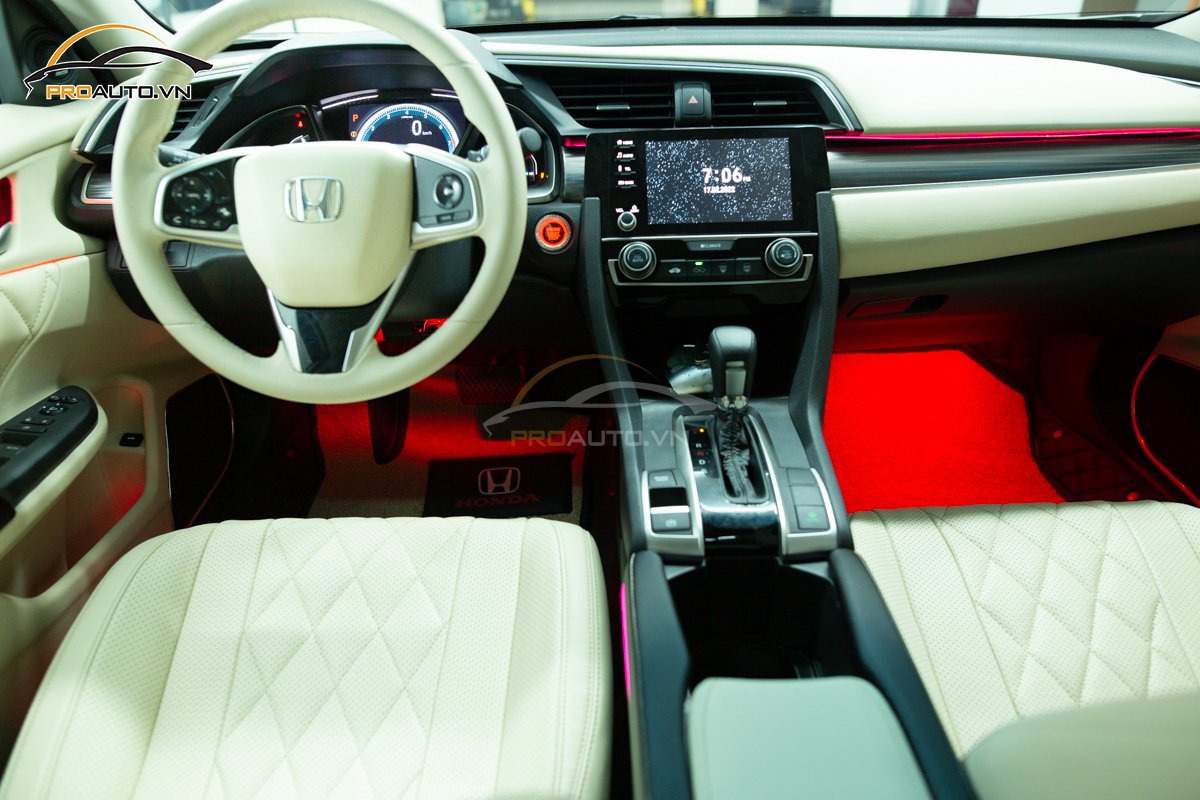 Cách bọc ghế da xe ô tô Civic