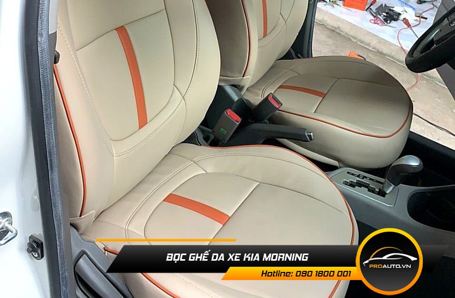 Bọc ghế da xe Kia Morning