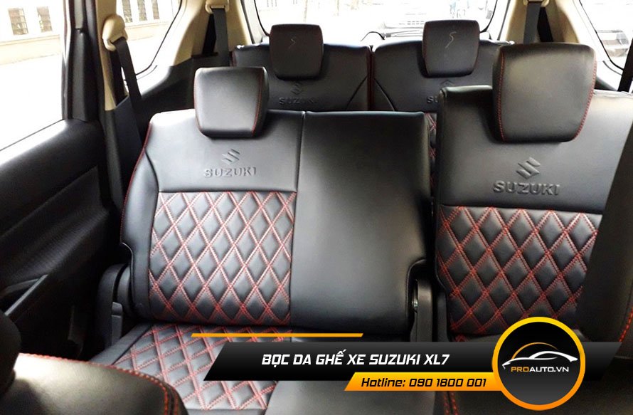 Bọc ghế da xe Suzuki Xl7