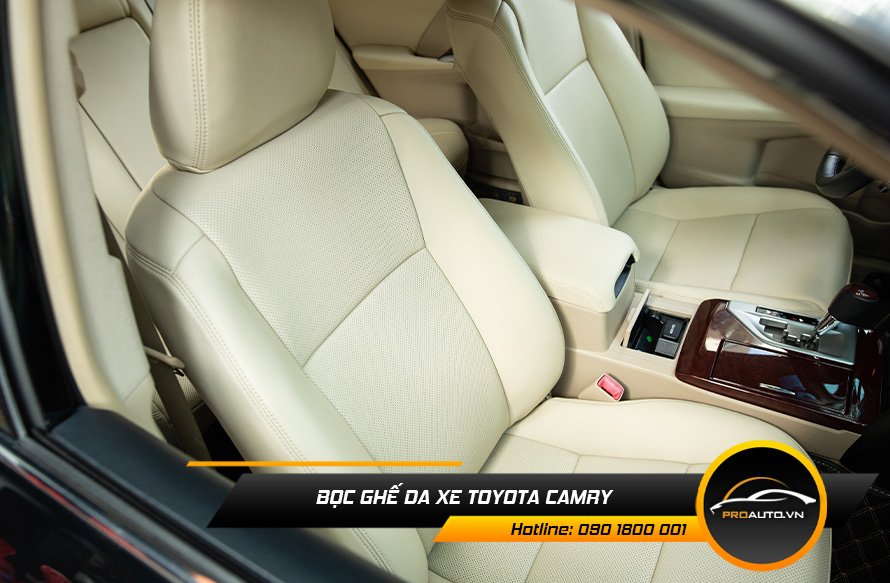 Bọc ghế da xe Toyota Camry
