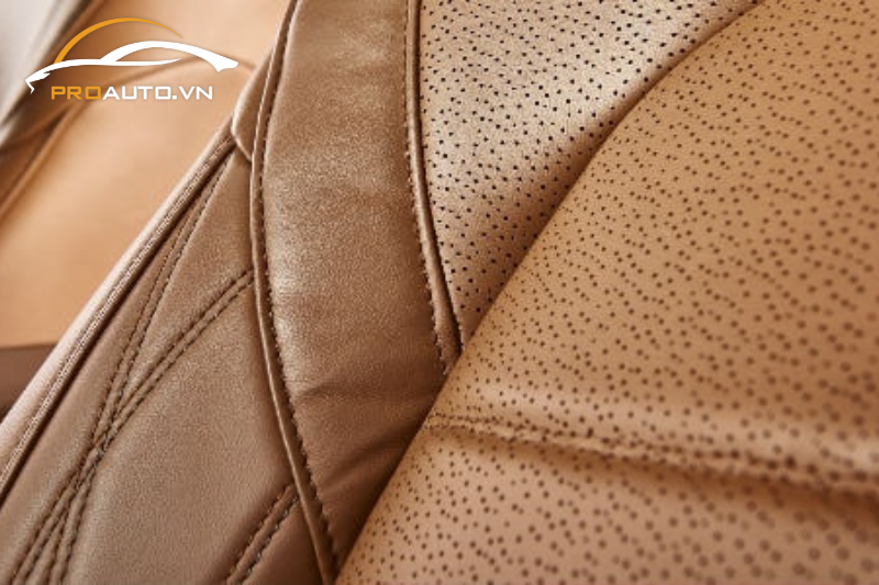 Bọc ghế da xe Toyota Vios bằng da Nappa 