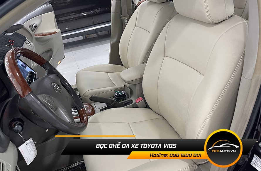 Bọc ghế da xe Toyota Vios