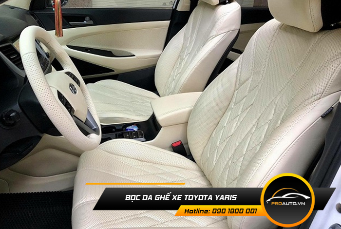 Tại sao phải bọc ghế da Toyota Yaris