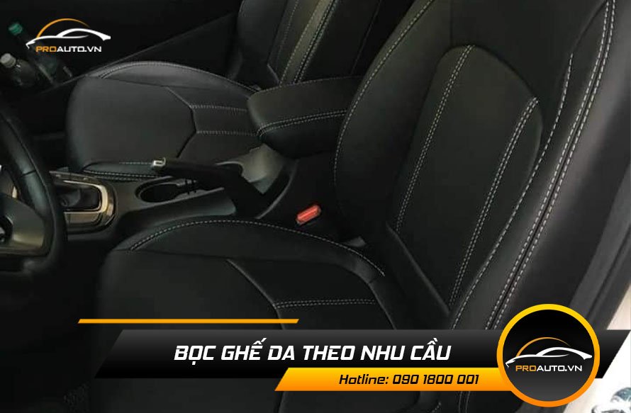 Bọc ghế da xe Fortuner theo nhu cầu