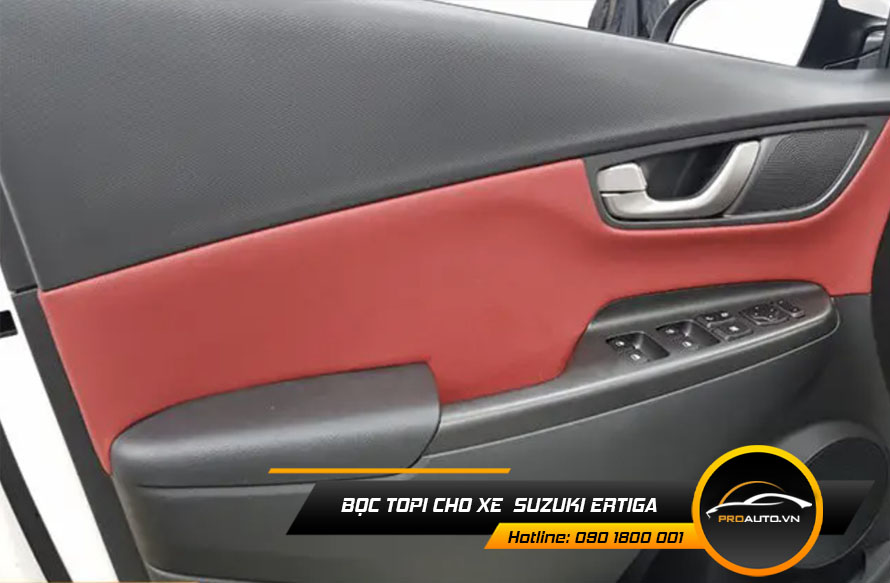 Bọc da tapi cửa Suzuki Ertiga
