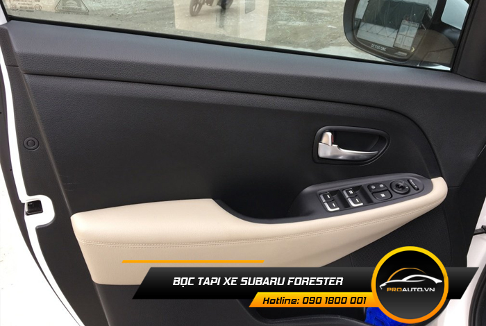 Bọc da tapi cửa Subaru Forester