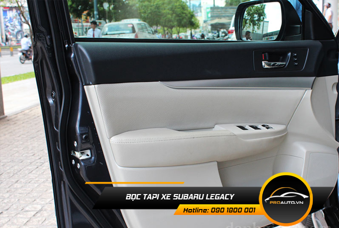 Bọc da tapi cửa Subaru Legacy 