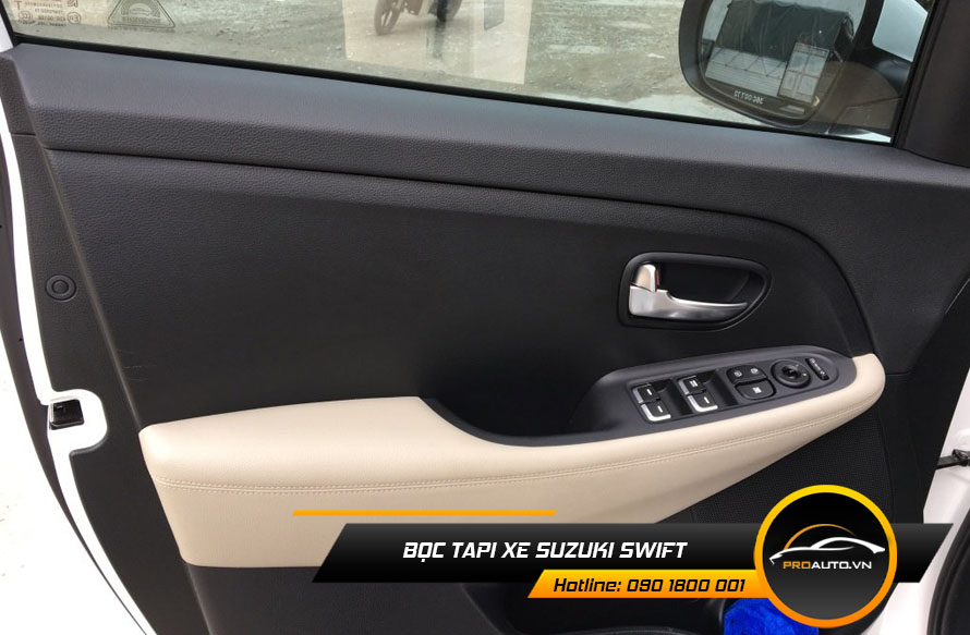 Bọc da tapi cửa Suzuki Swift