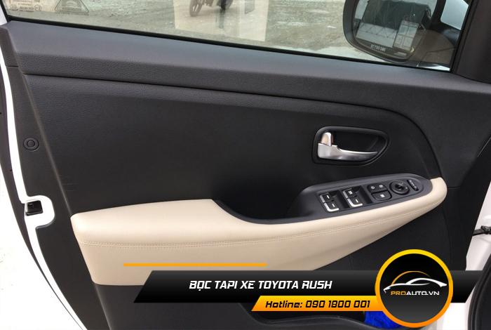 Bọc da tapi cửa Toyota Rush