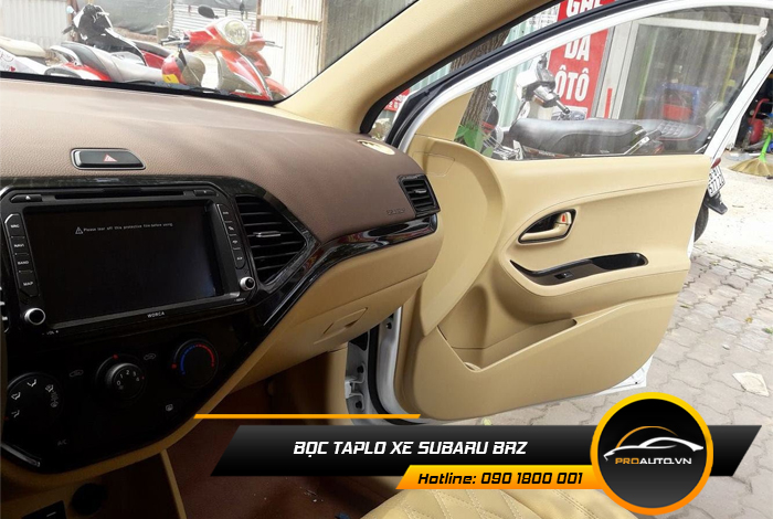 Bọc da taplo xe Subaru BRZ