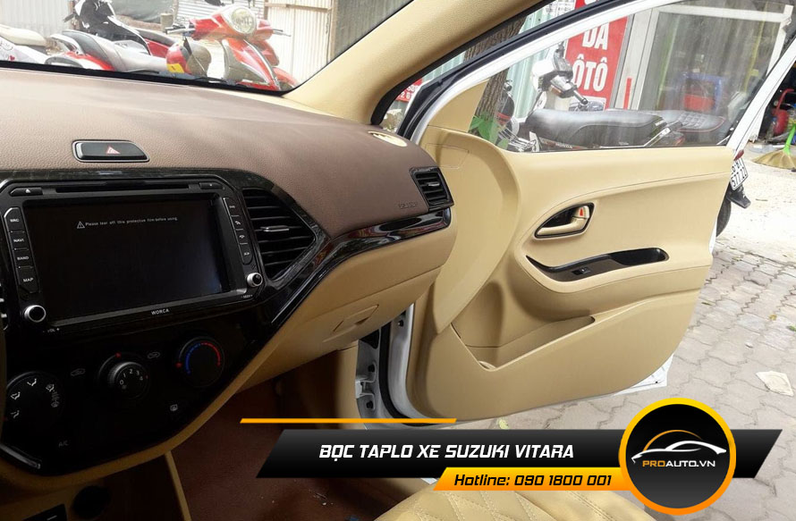 Bọc da taplo xe Suzuki Vitara