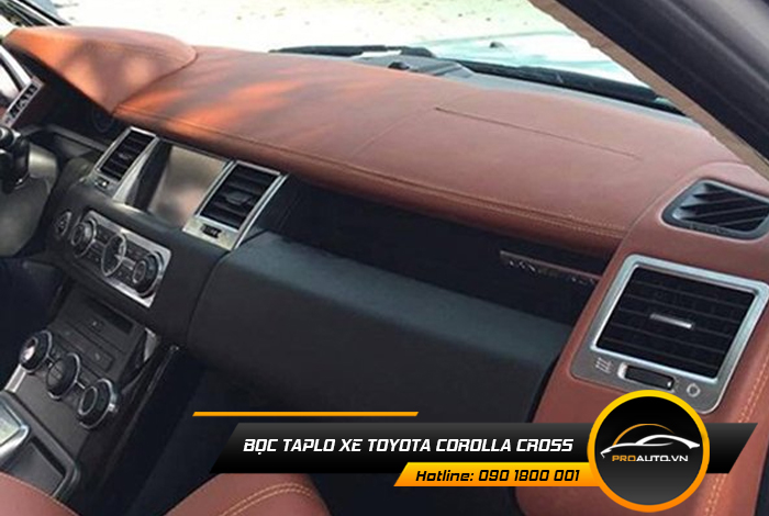 Bọc da taplo xe Corolla Cross