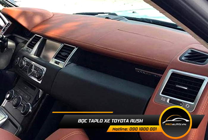 Bọc da taplo xe Toyota Rush