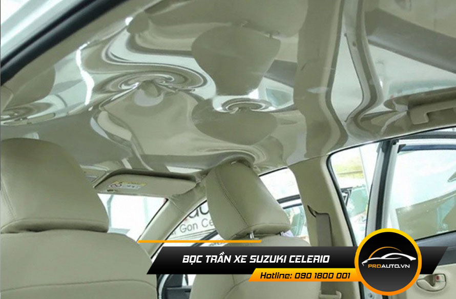 Bọc trần nilong xe Suzuki Celerio