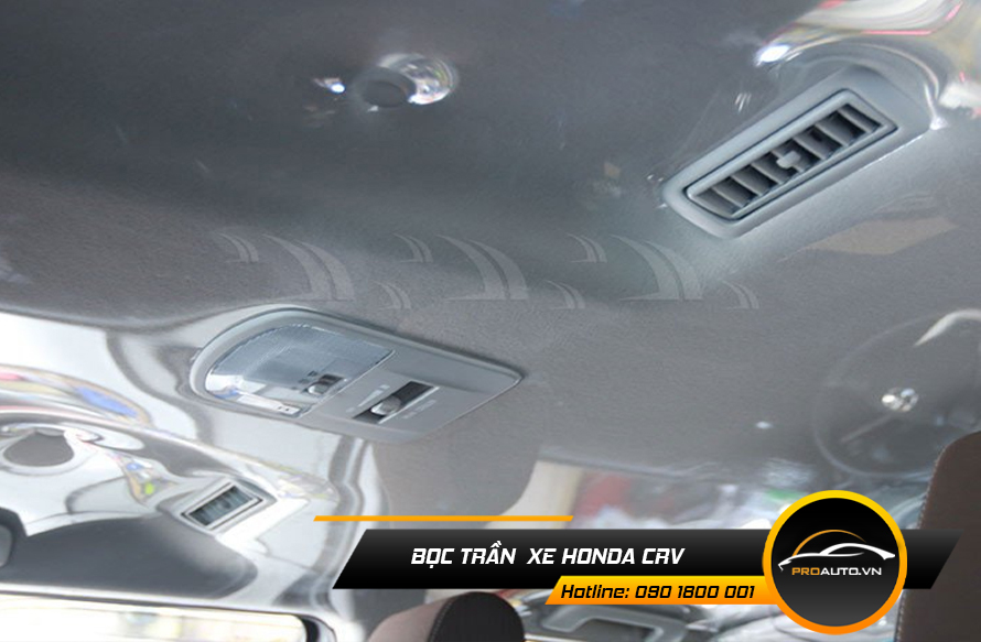 Bọc trần nilong xe CRV