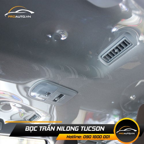 Bọc trần nilong xe Tucson