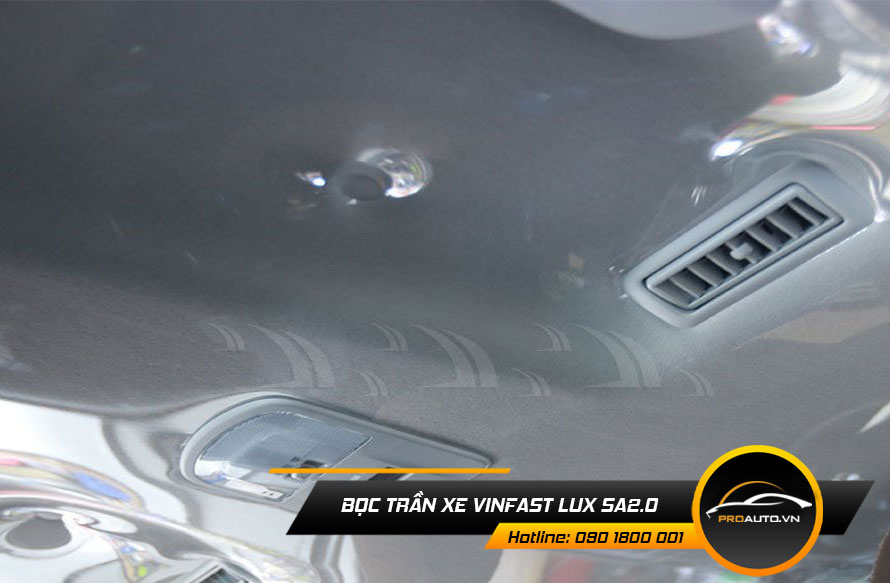 Bọc trần nilong xe Vinfast Lux SA2.0