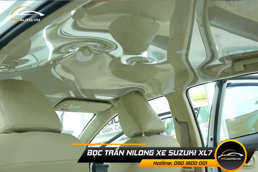 Bọc trần nilong xe XL7