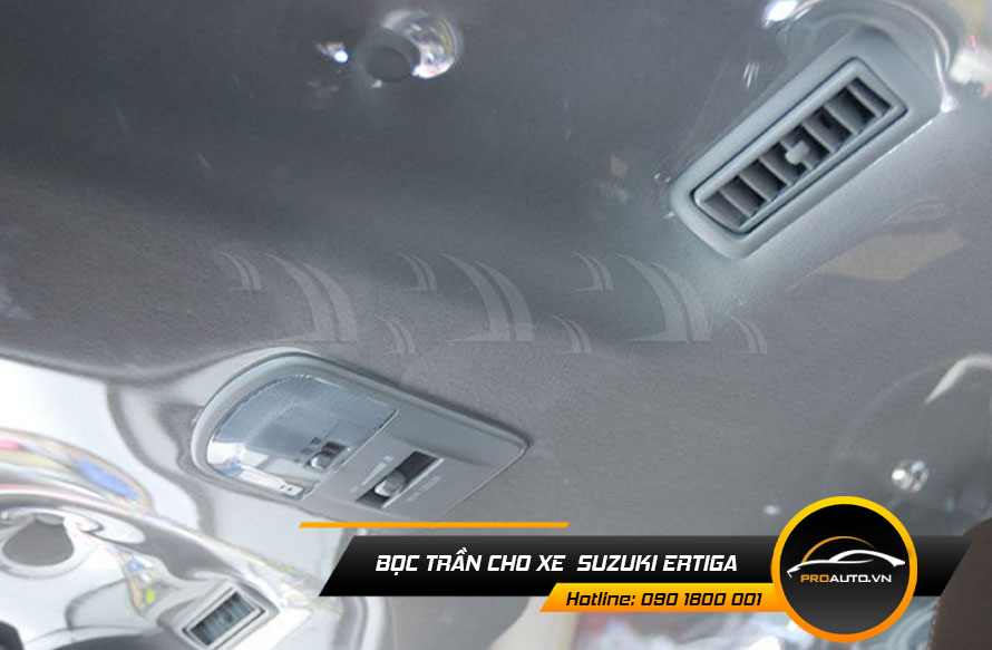 Bọc trần nilong xe Suzuki Ertiga