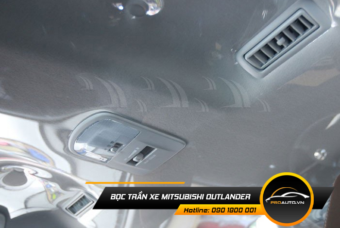 Bọc trần nilong xe  Mitsubishi Outlander