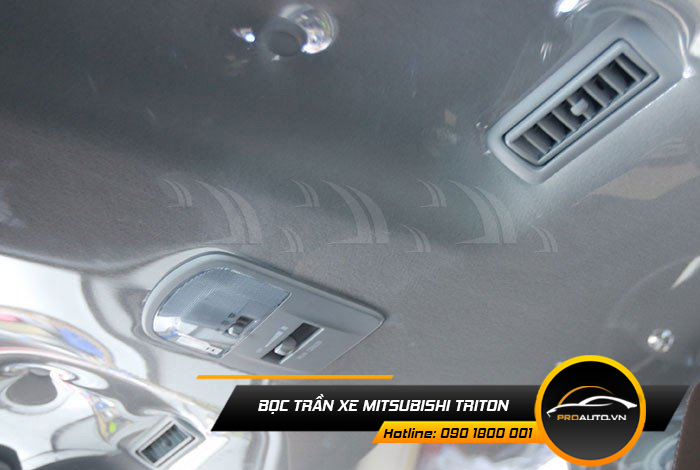 Bọc trần nilong xe  Mitsubishi Triton 