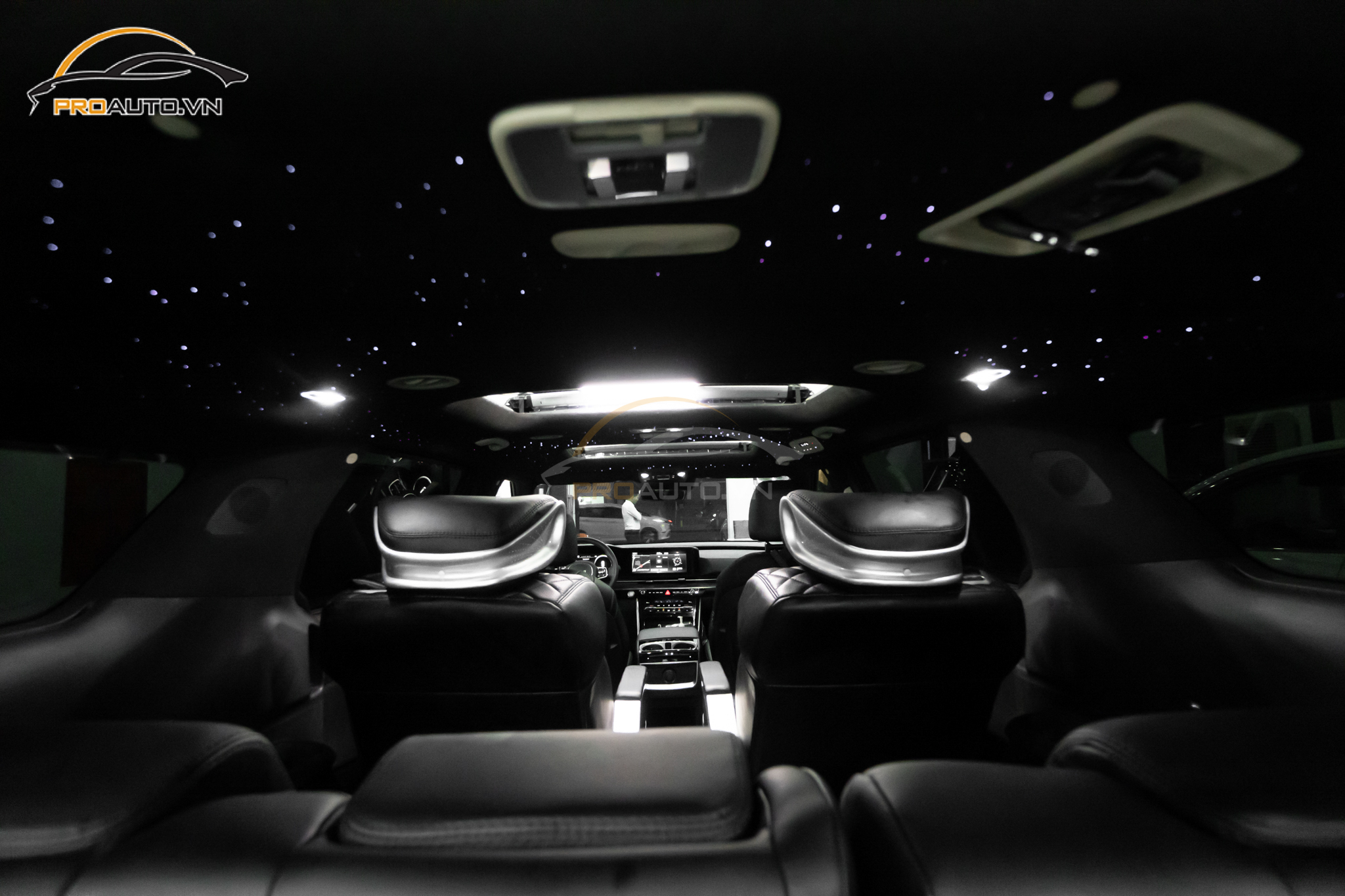 Bọc trần da lộn xe Kia Sorento