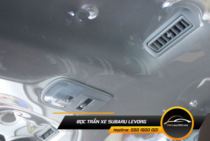 Bọc trần nilong xe Subaru Levorg