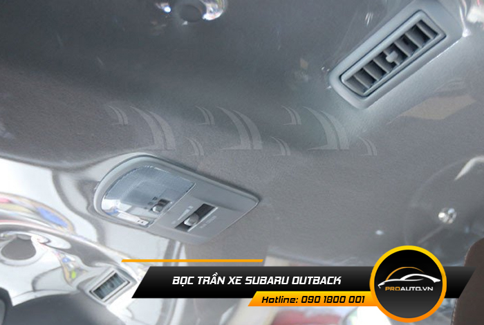 Bọc trần nilong xe Subaru Outback