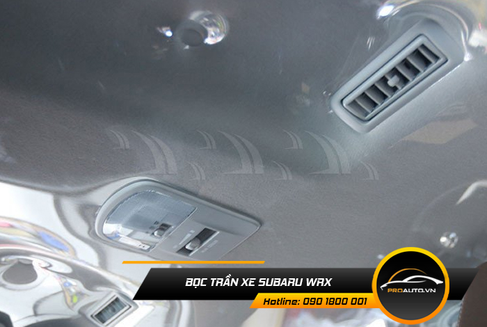 Bọc trần nilong xe Subaru WRX 