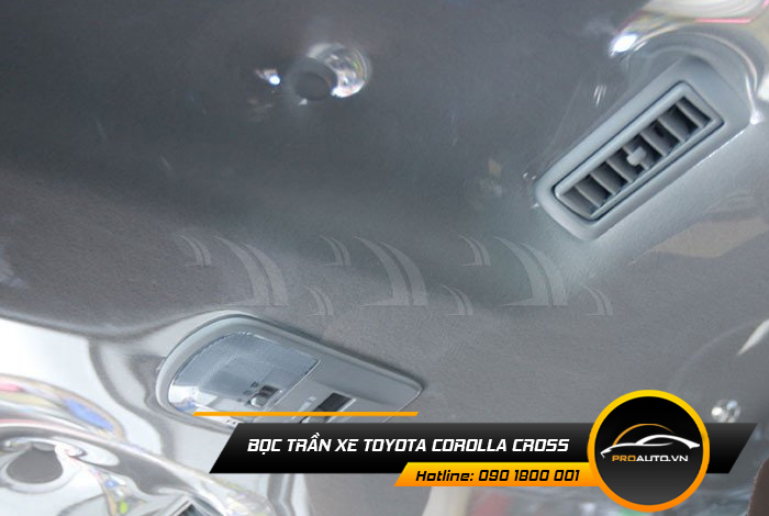 Bọc trần nilong xe Corolla Cross